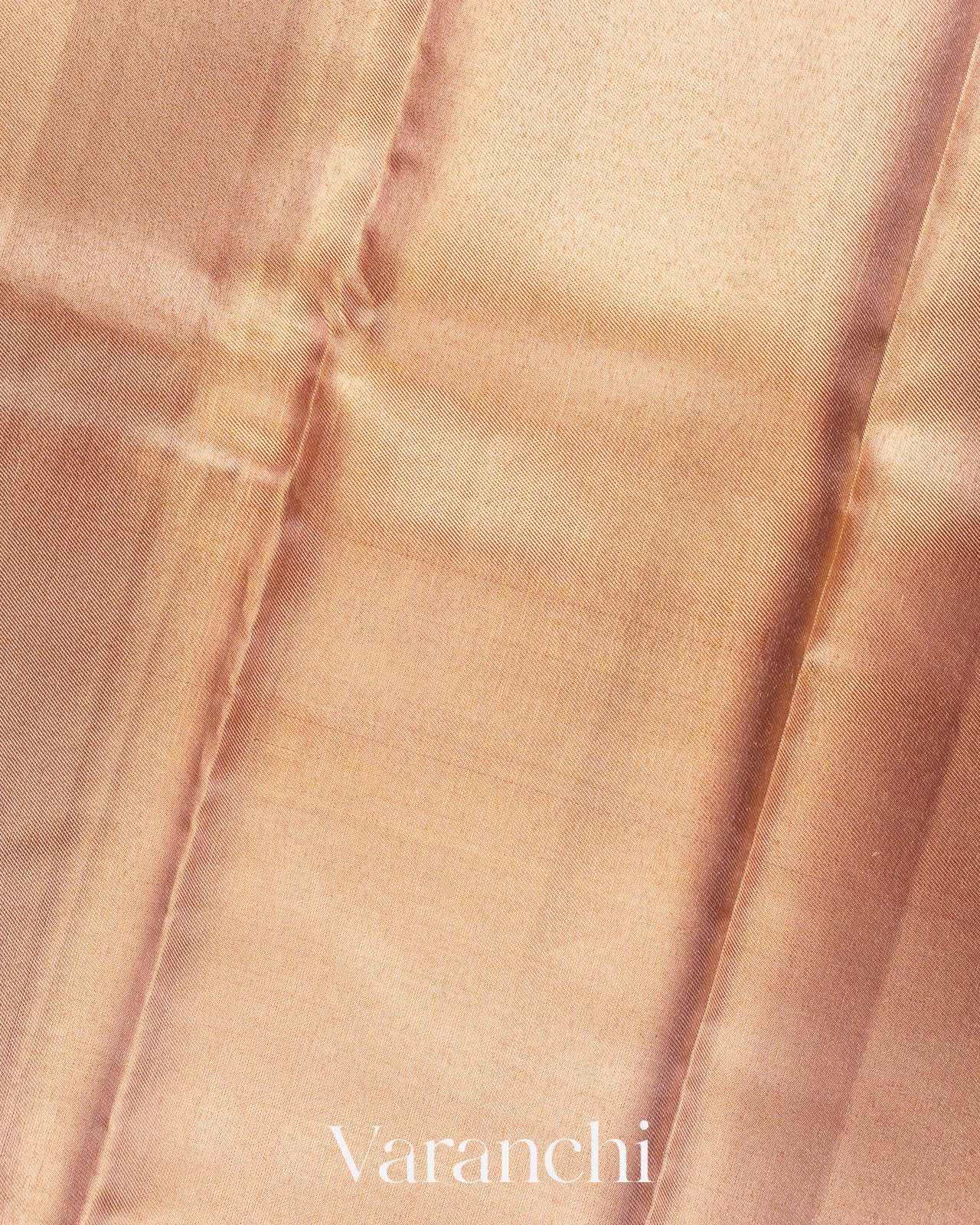 Rose Gold  Pure Tissue Kanchipuram Silk Saree