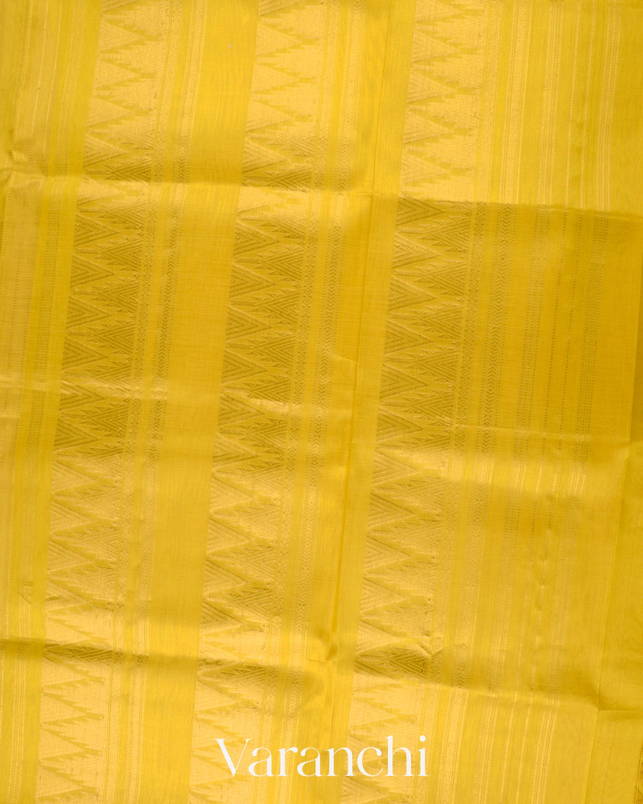 Beige Korvai Pure Kanchipuram Silk Cotton Handloom Saree