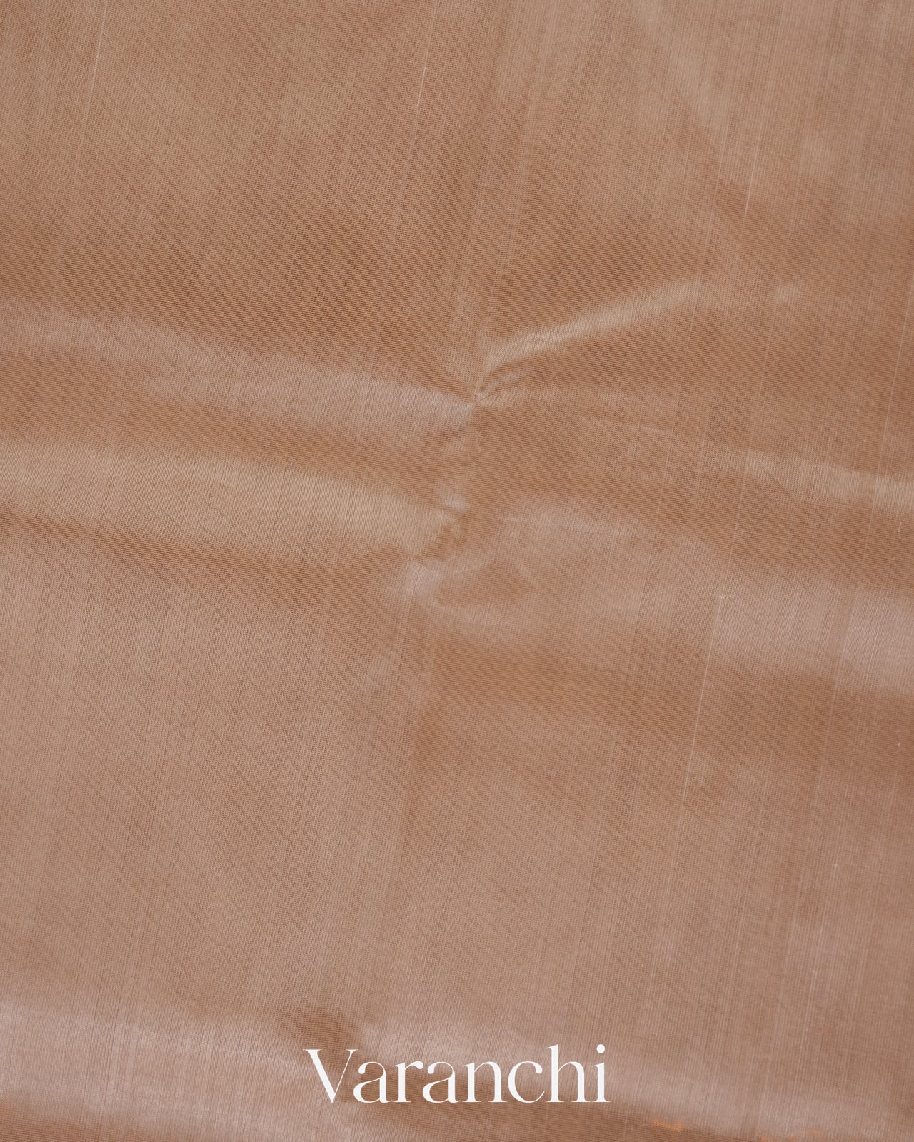 Beige Korvai Pure Kanchipuram Silk Cotton Handloom Saree