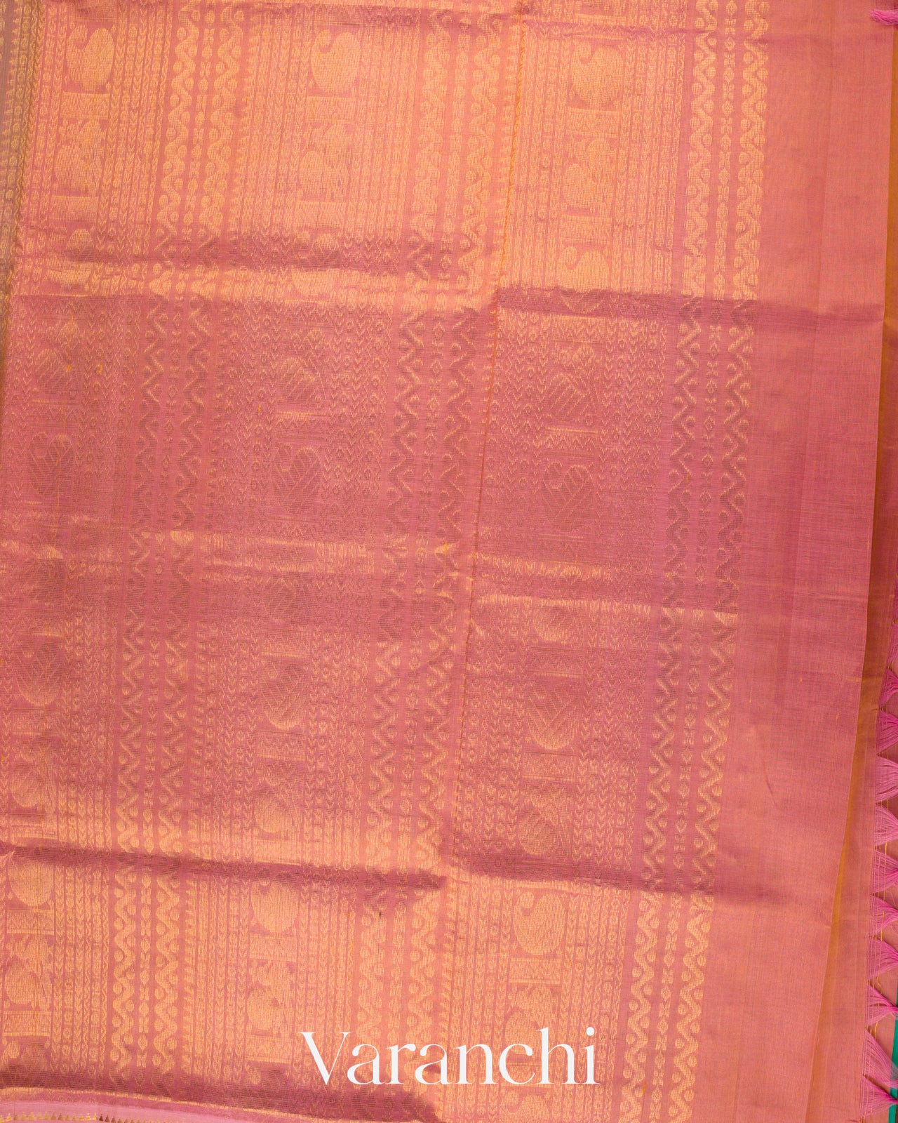 Emerald Green Pure Kanchipuram Silk Cotton Saree 