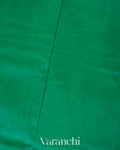 Emerald Green Pure Kanchipuram Silk Cotton Saree 