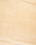 Ivory Cream Pure Kanchipuram Silk Cotton Saree  
