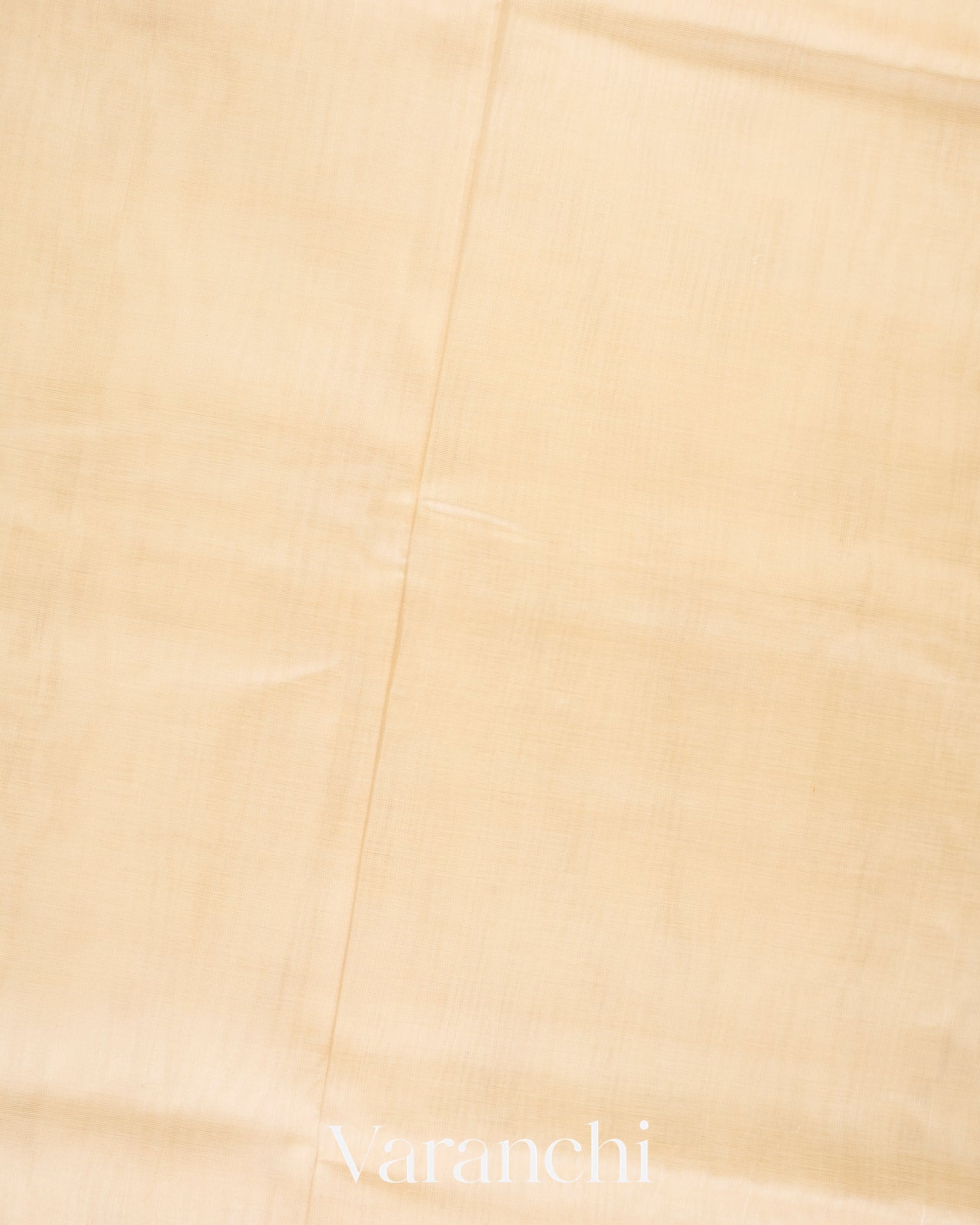 Ivory Cream Pure Kanchipuram Silk Cotton Saree  