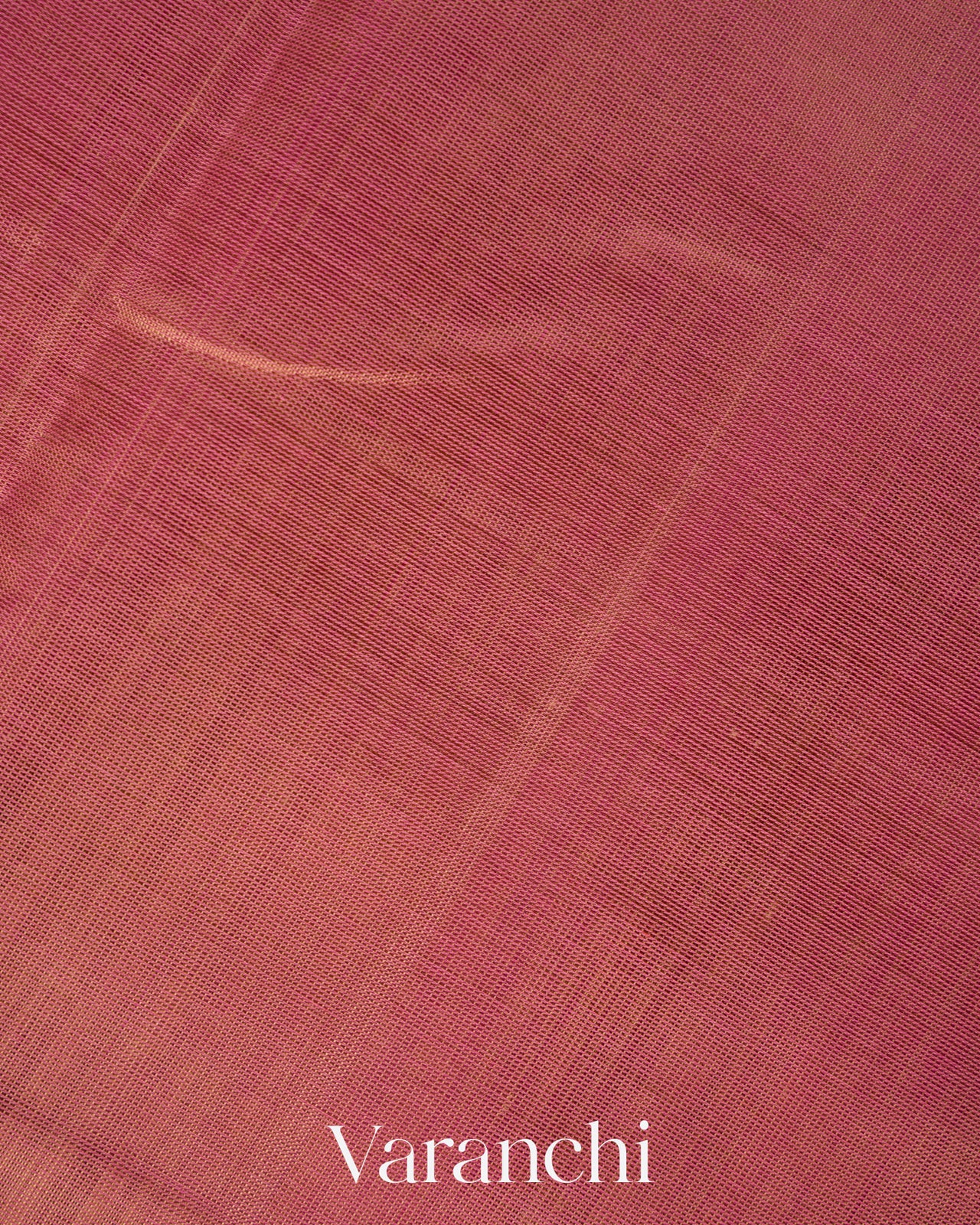 Rose Gold Pure Kanchipuram Silk Cotton Handloom Saree 