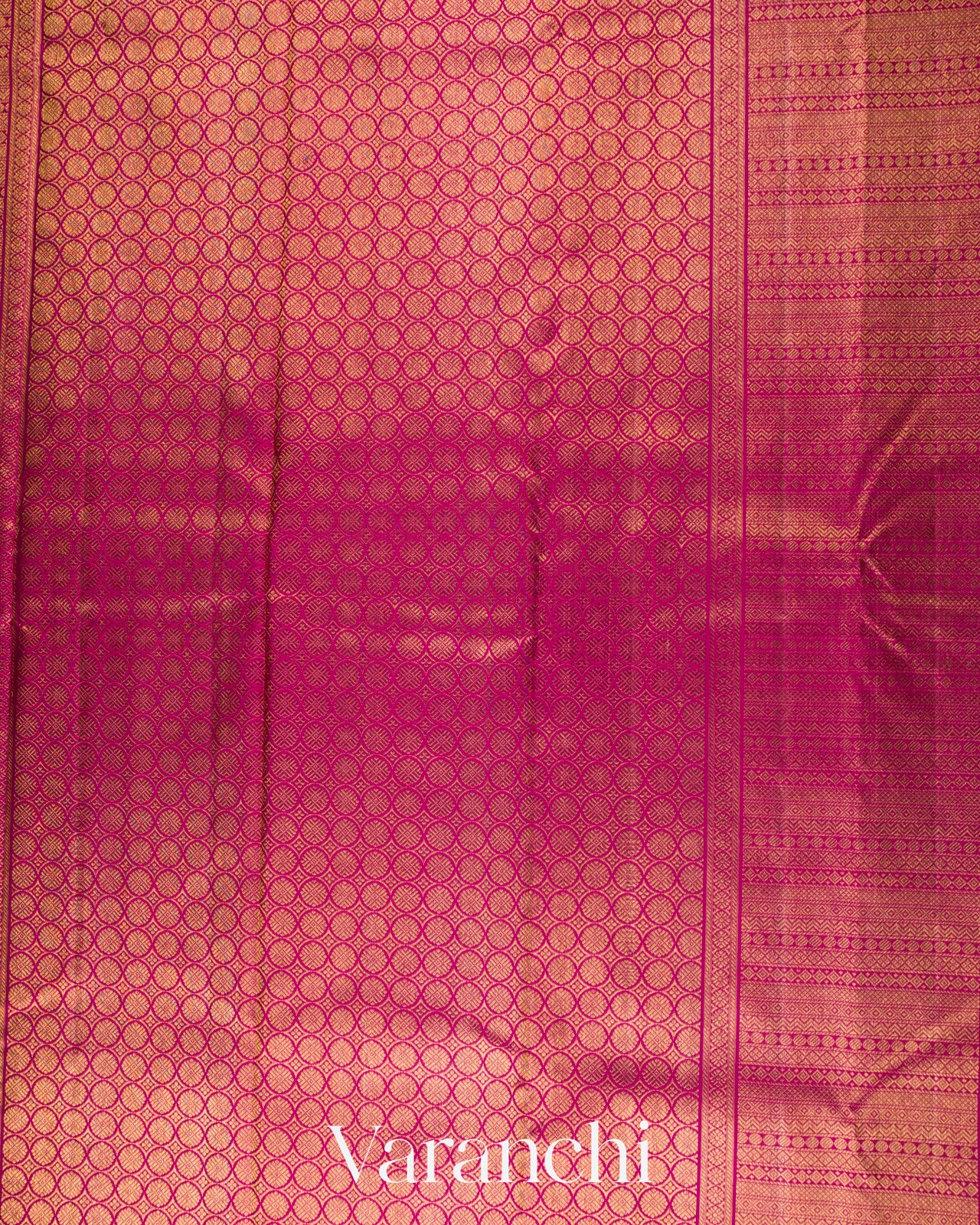 Rama Green Pure Kanchipuram Silk Handloom Saree 