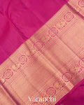 Burgundy Pure Kanchipuram Silk Handloom Saree
