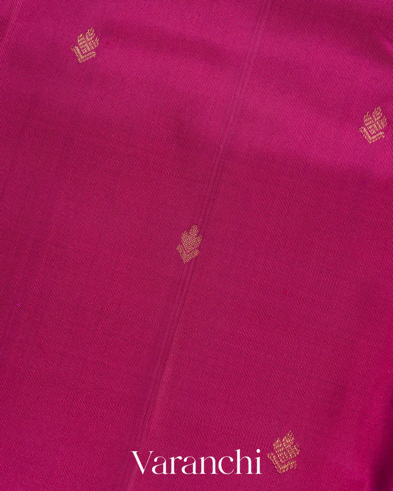 Burgundy Pure Kanchipuram Silk Handloom Saree