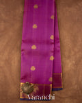 Magenta Pure Kanchipuram Silk Saree