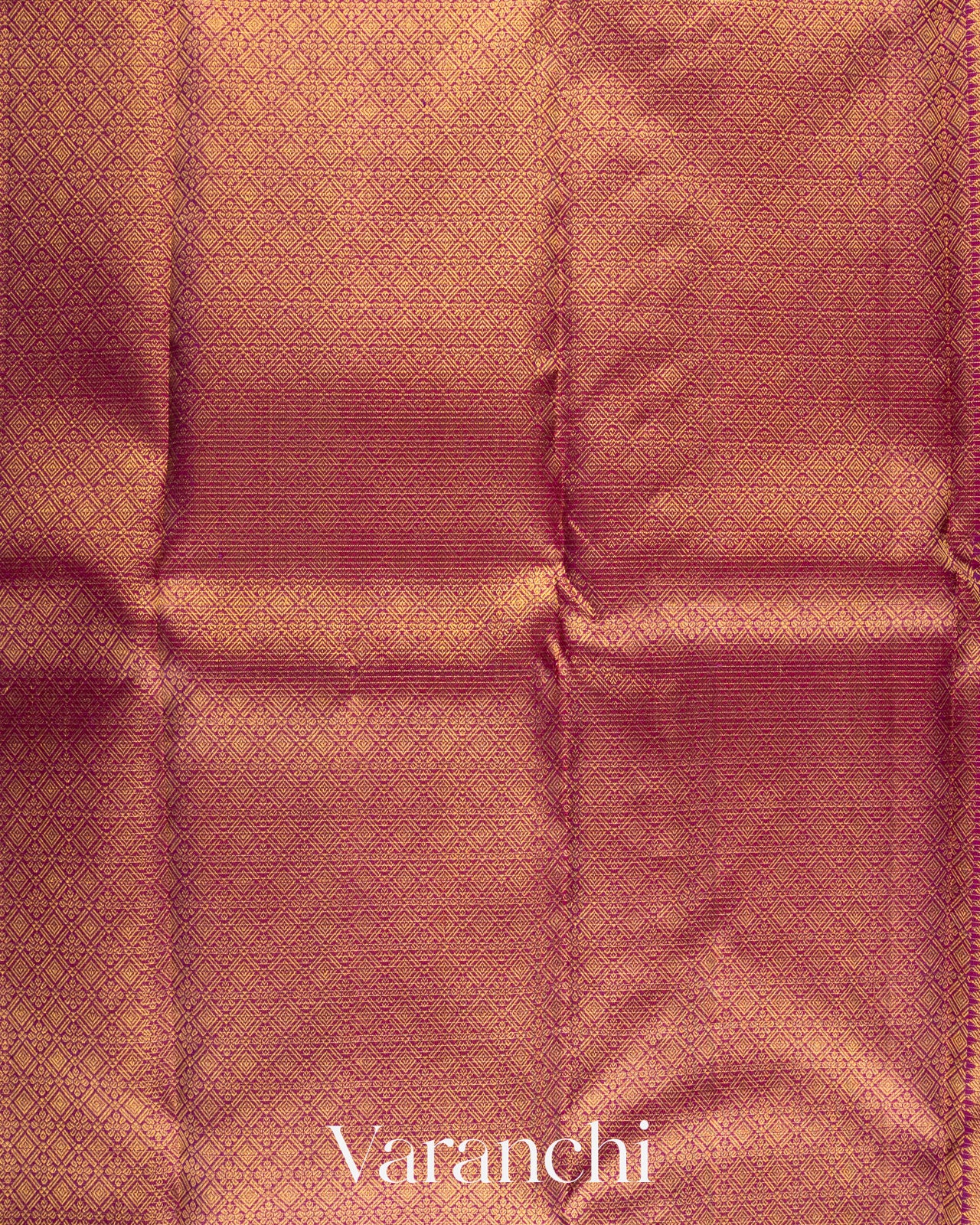 Magenta Pure Kanchipuram Silk Saree