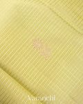 Light Lime Green Pure Kanchipuram Silk Handloom Saree