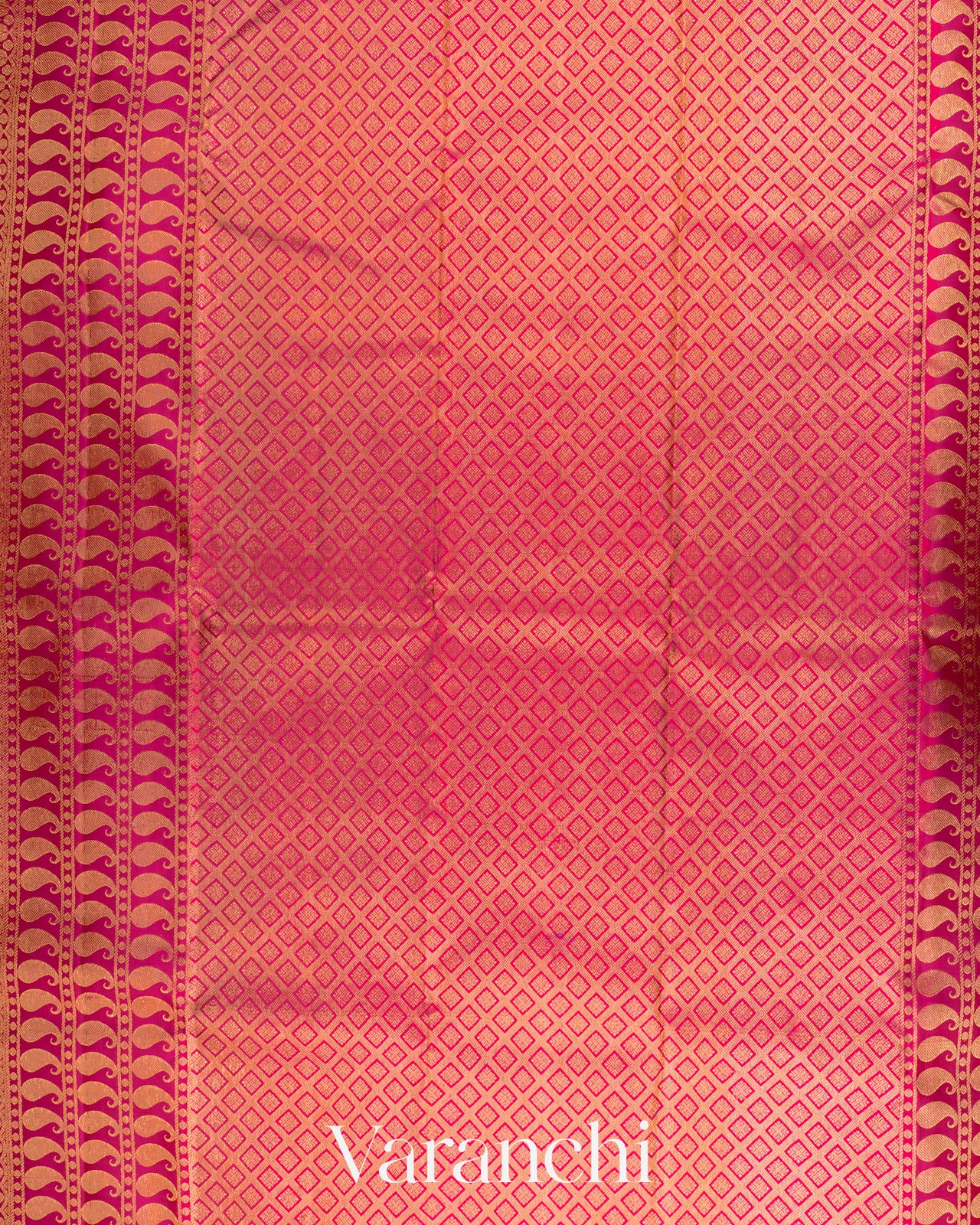 Royal Purple Pure Kanchipuram Silk Handloom Saree