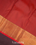 Coffee Brown Pure Kanchipuram Silk Handloom Saree