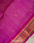Muted Sage Green Pure Kanchipuram Silk Cotton Handloom Saree