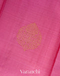 Mauve Pink Vaira Oosi Pure Kanchipuram Silk Handloom Saree