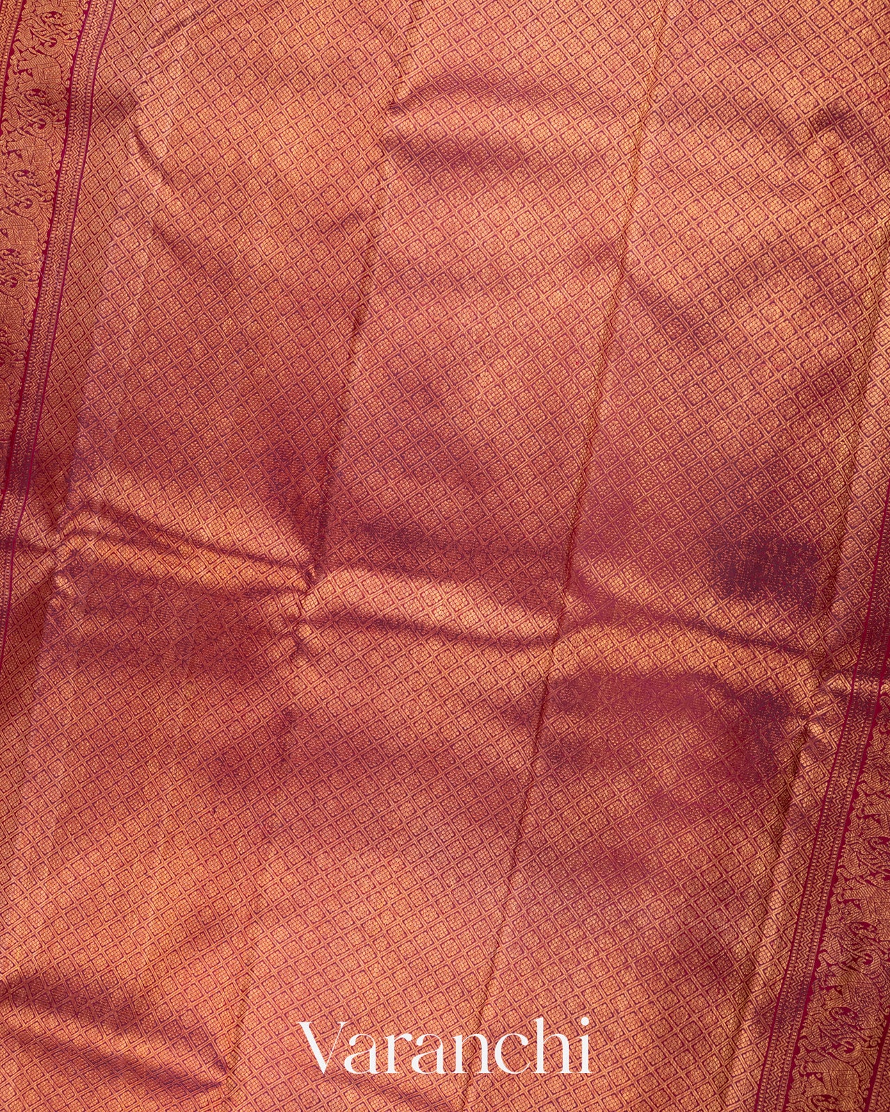 Mauve Pink Vaira Oosi Pure Kanchipuram Silk Handloom Saree