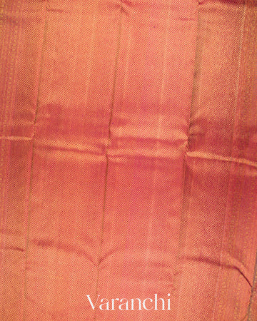 Peacock Green Pure Kanchipuram Silk Handloom Saree