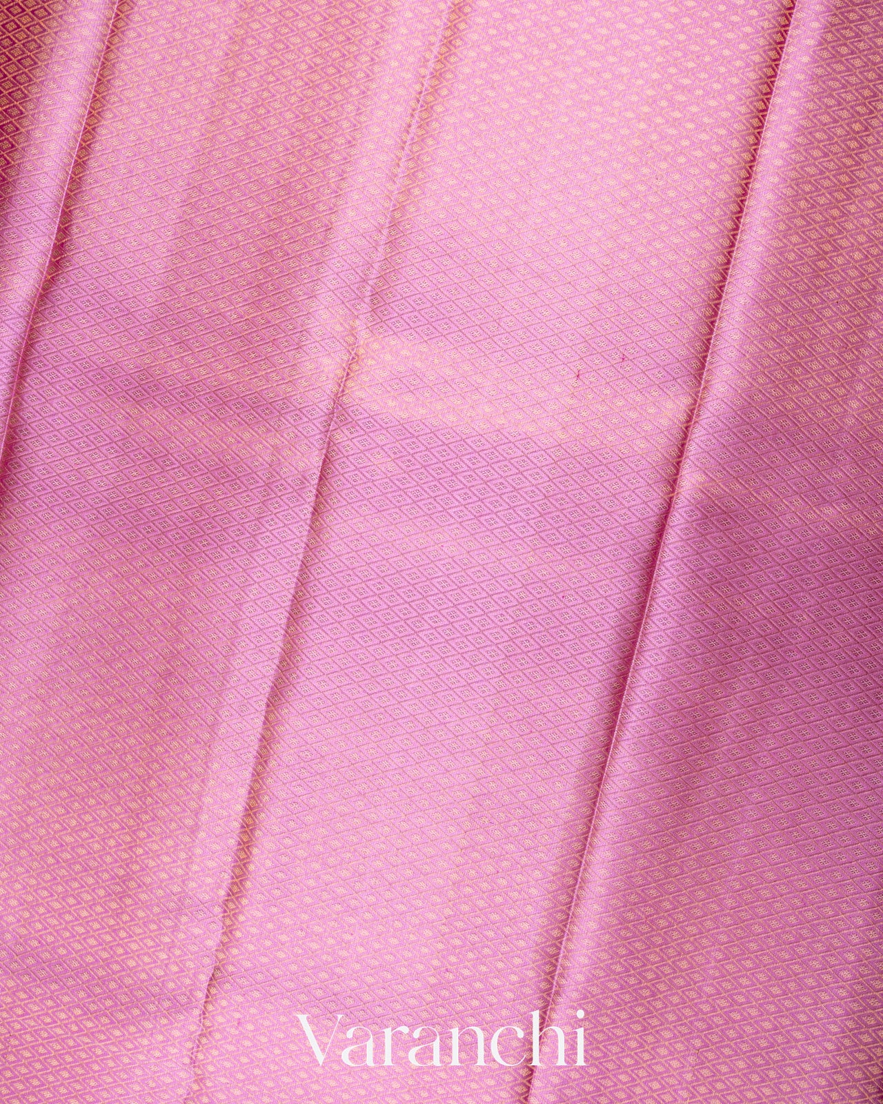 Pink Heavy Brocade Pure Kanchipuram Silk Saree