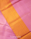 Pink Heavy Brocade Pure Kanchipuram Silk Saree