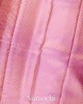 Pink Heavy Brocade Pure Kanchipuram Silk Saree