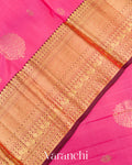 Pink Pure Kanchipuram Silk Handloom Saree