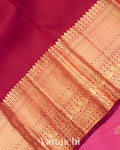 Pink Pure Kanchipuram Silk Handloom Saree