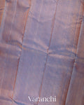 Purple Pure Kanchipuram Silk Handloom Saree