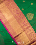 Royal Green Pure Kanchipuram Silk Handloom Saree