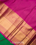 Royal Green Pure Kanchipuram Silk Handloom Saree