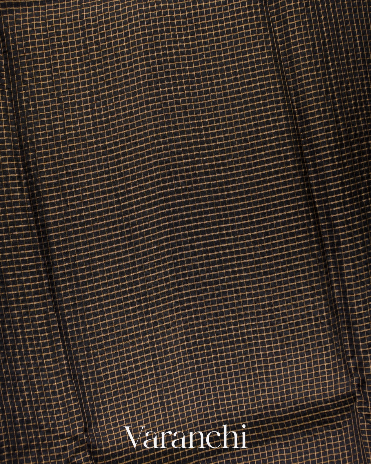 Black Pure Katan Silk Saree