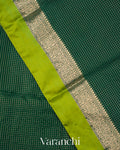 Bottle Green Pure Katan Silk Saree
