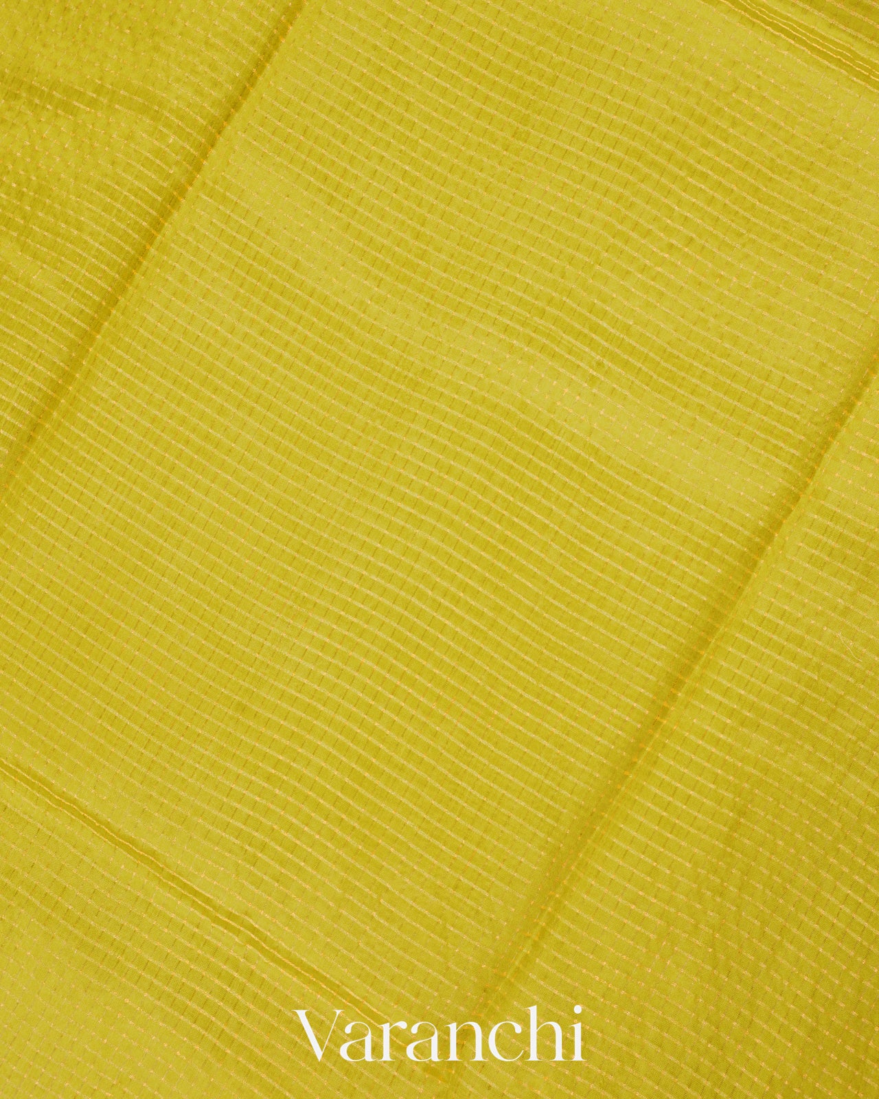 Lemon Green Pure Katan Silk Saree