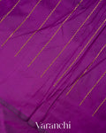 Royal Purple Pure Katan Silk Handloom Saree 