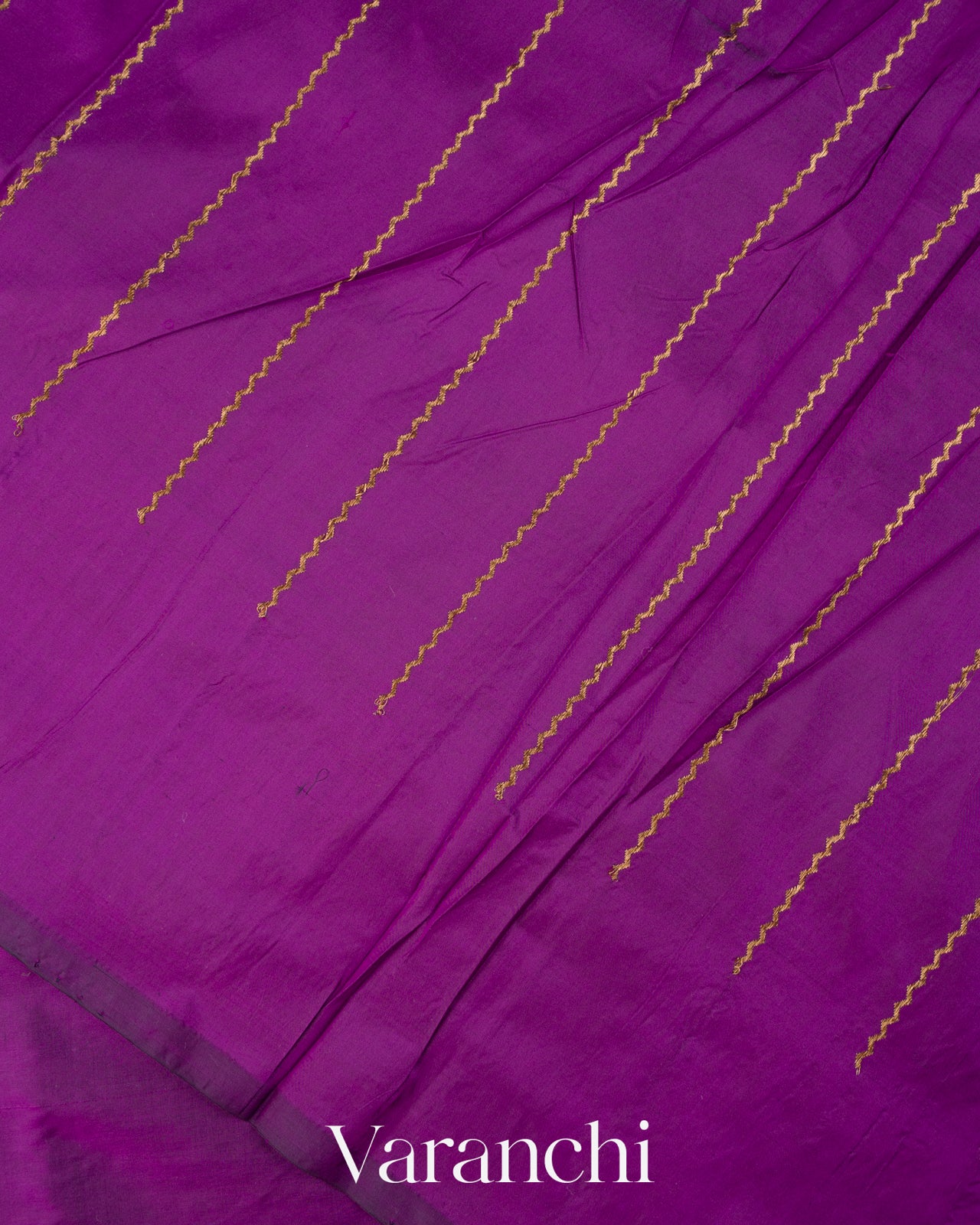 Royal Purple Pure Katan Silk Handloom Saree 
