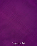 Royal Purple Pure Katan Silk Handloom Saree 