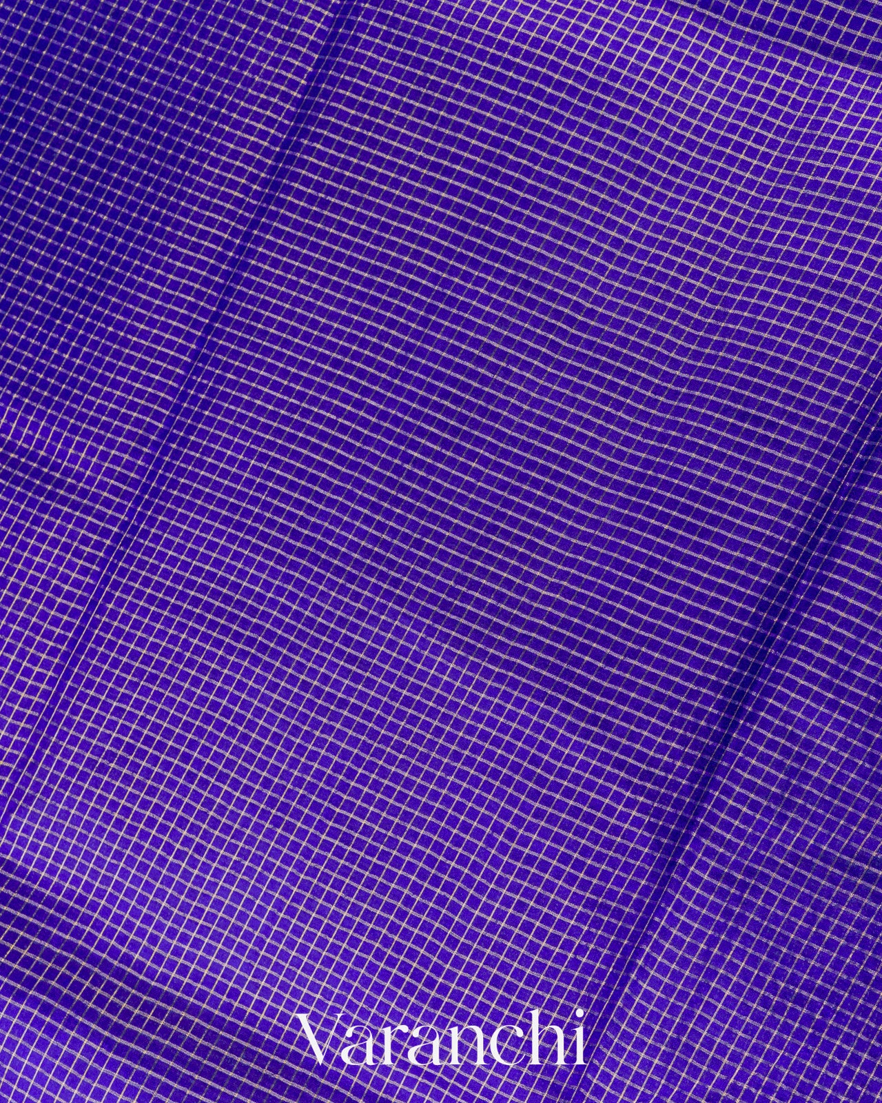 Royal Blue Pure Katan Silk Saree