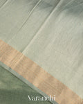 Pastel Blue Pure Tissue Katan Silk Saree