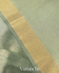 Pastel Blue Pure Tissue Katan Silk Saree