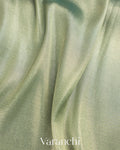 Pastel Blue Pure Tissue Katan Silk Saree