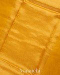 Bright Yellow Pure Katan Silk Saree