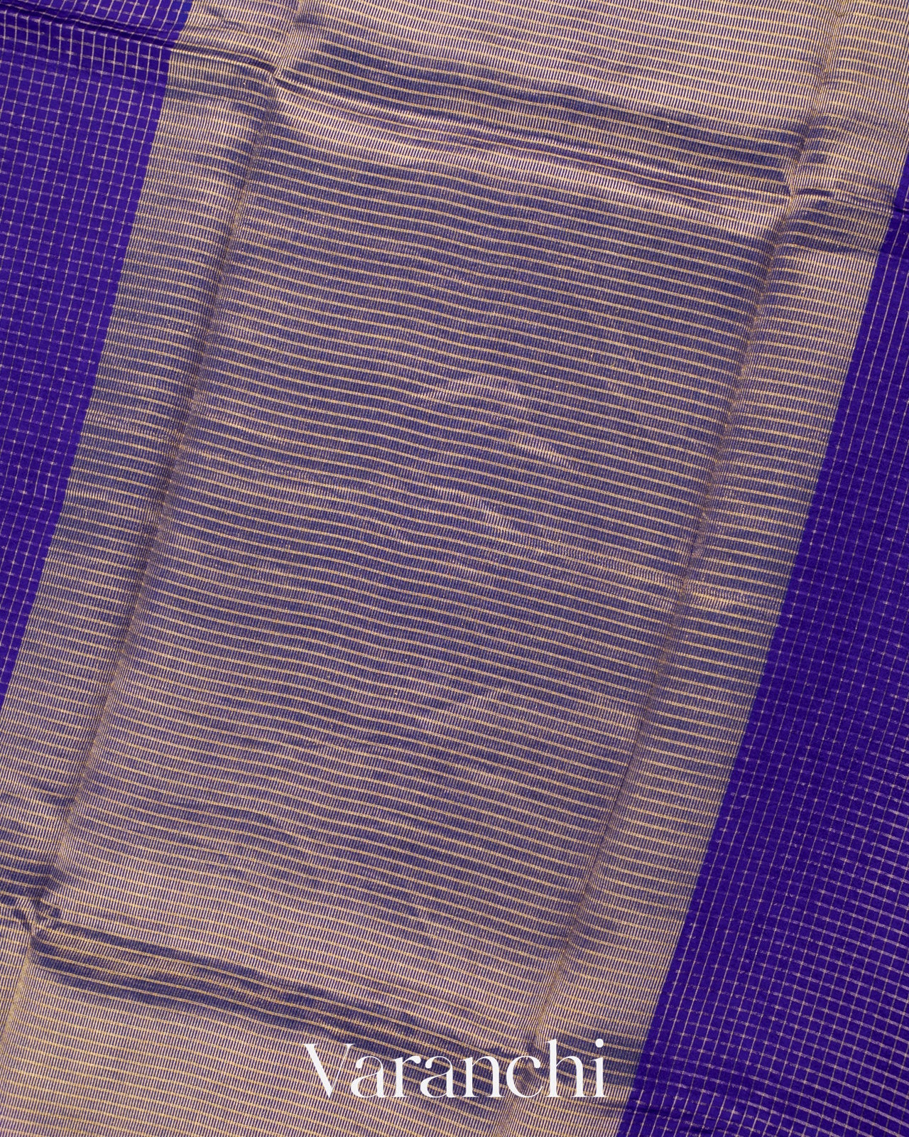 Royal Blue Pure Katan Silk Saree