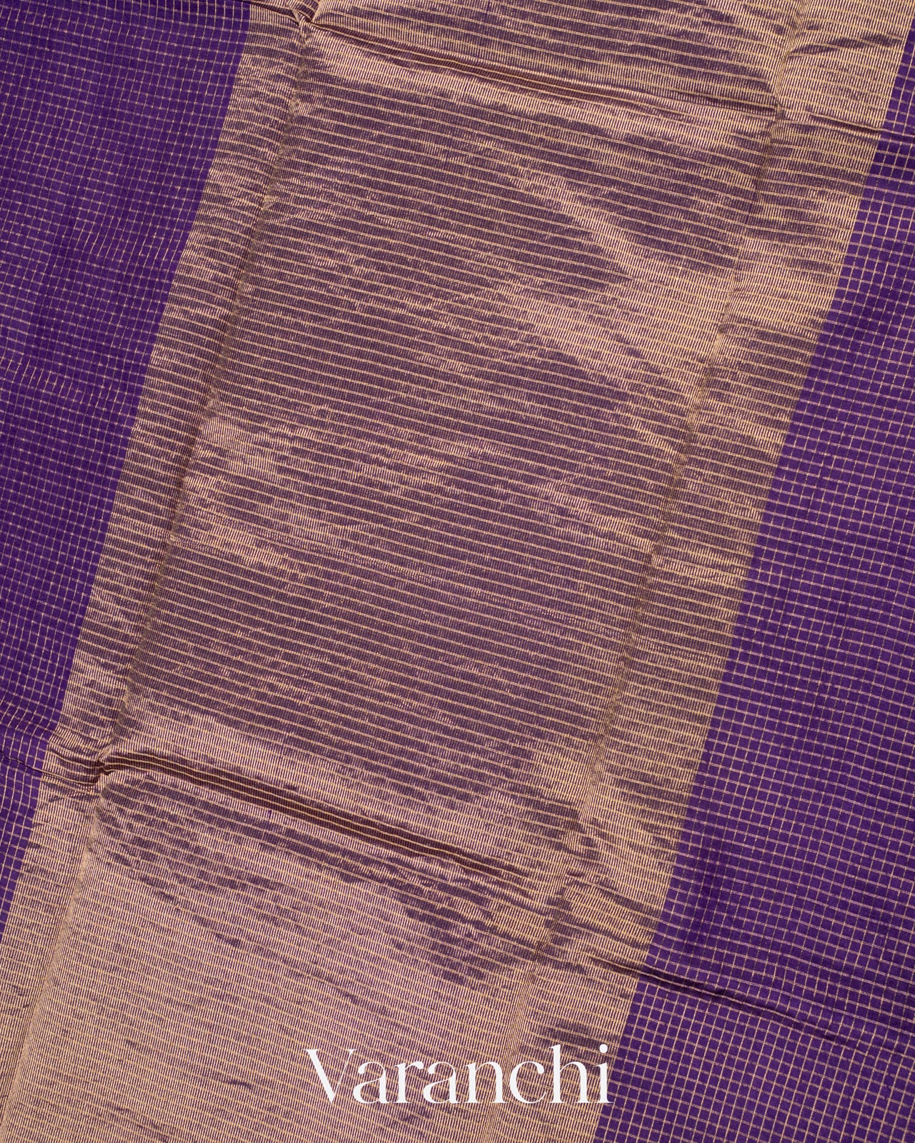 Deep Purple Pure Katan Silk Saree