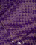 Deep Purple Pure Katan Silk Saree