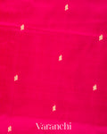 Rani Pink Pure Katan Silk with Resham Weaving Handloom Saree