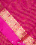 Rani Pink Pure Katan Silk Saree