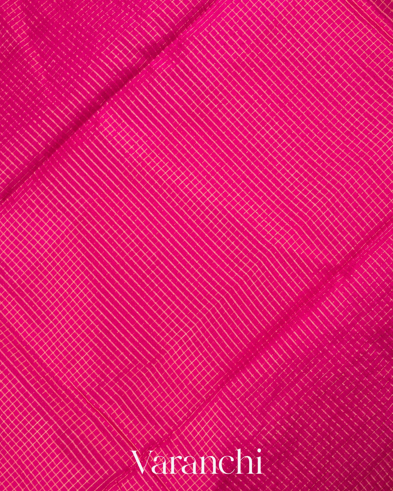 Rani Pink Pure Katan Silk Saree