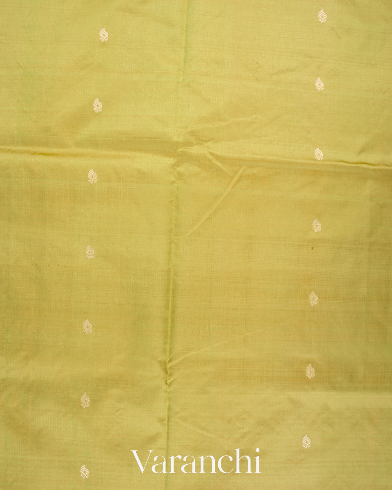 Elaichi Green Dual Tone Pure Katan Silk with Resham Weaving Handloom Saree