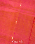 Pink Dual Tone Pure Katan Silk with Resham Weaving Handloom Saree