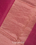 Wine Pure Katan Silk Saree