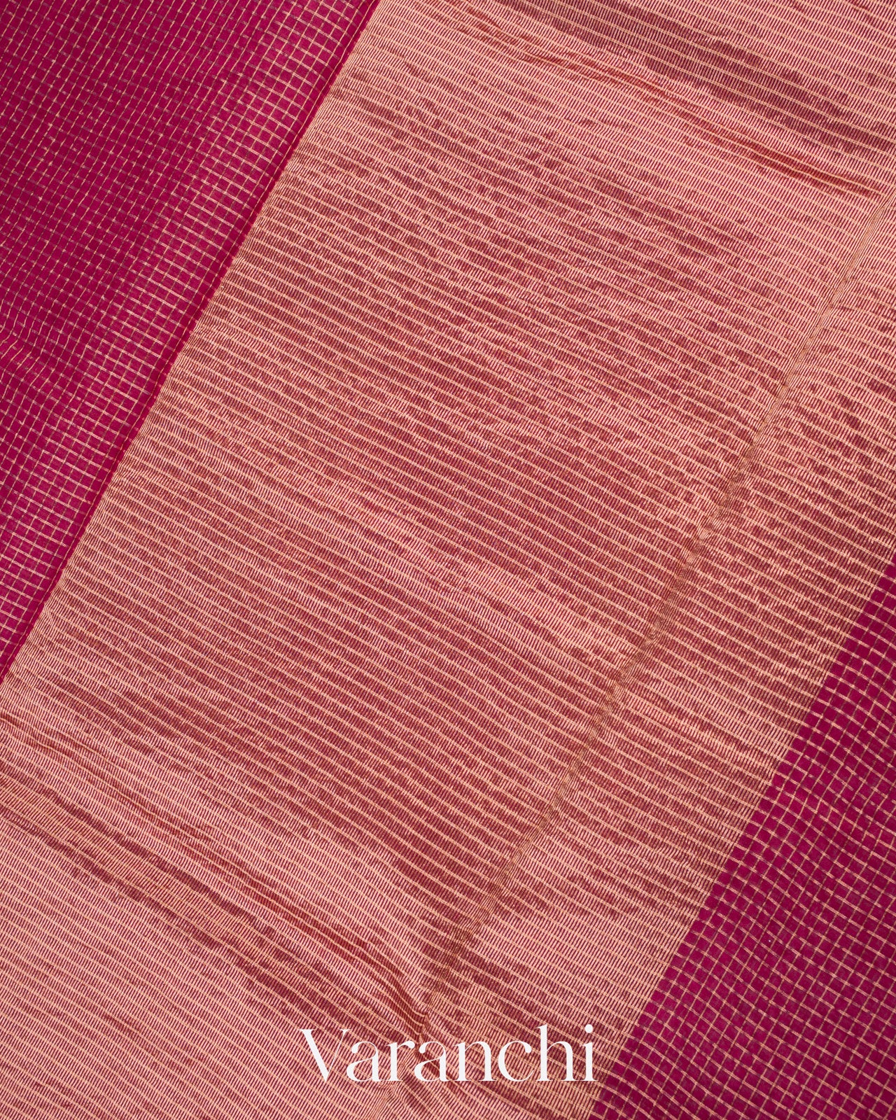 Wine Pure Katan Silk Saree