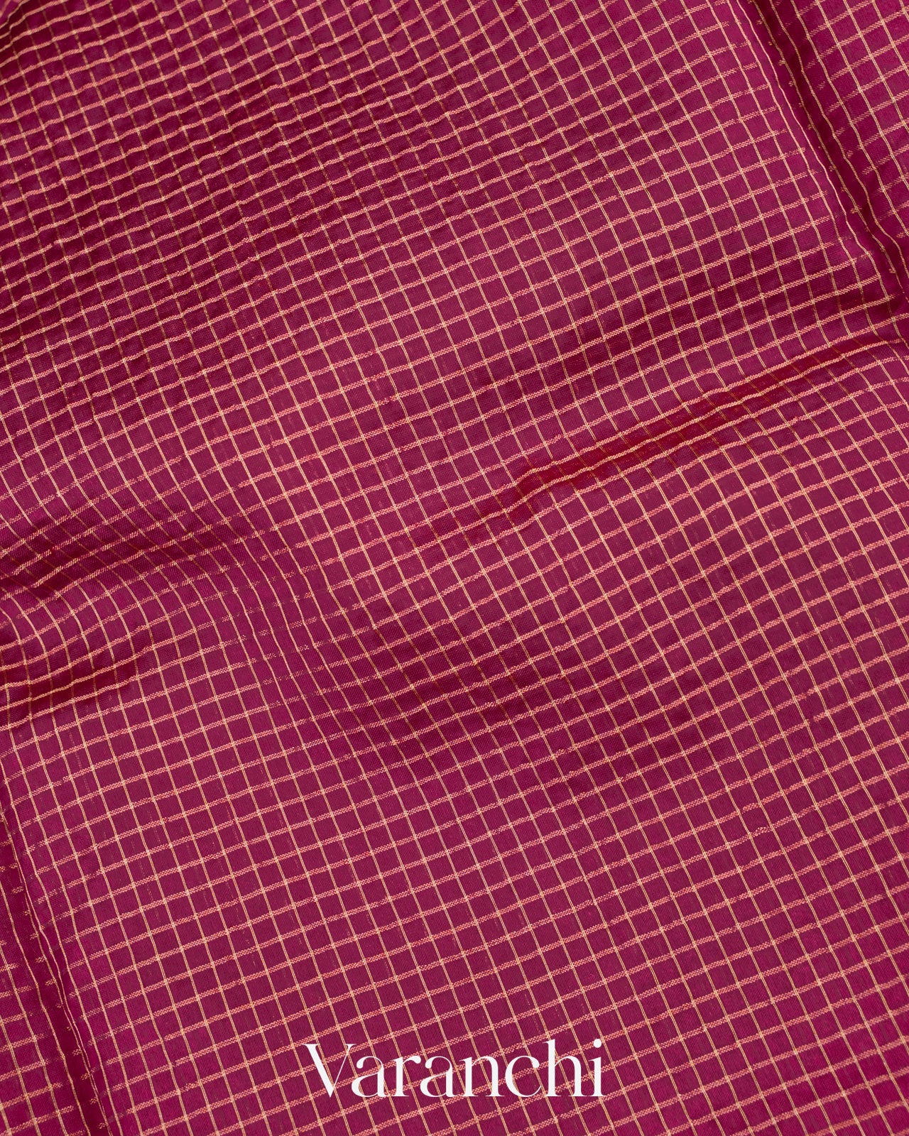 Wine Pure Katan Silk Saree